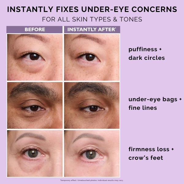 Peter Thomas Roth | Instant FIRMx® Eye Temporary Eye Tightener Easy-Wear Formula for Firming Under-Eye Bags & Wrinkles with FREE BRUSH (2026 Edition)