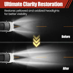 180ml Professional Car Headlight Restorer with Sponge（50% OFF）
