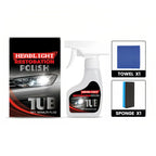 180ml Professional Car Headlight Restorer with Sponge（50% OFF）